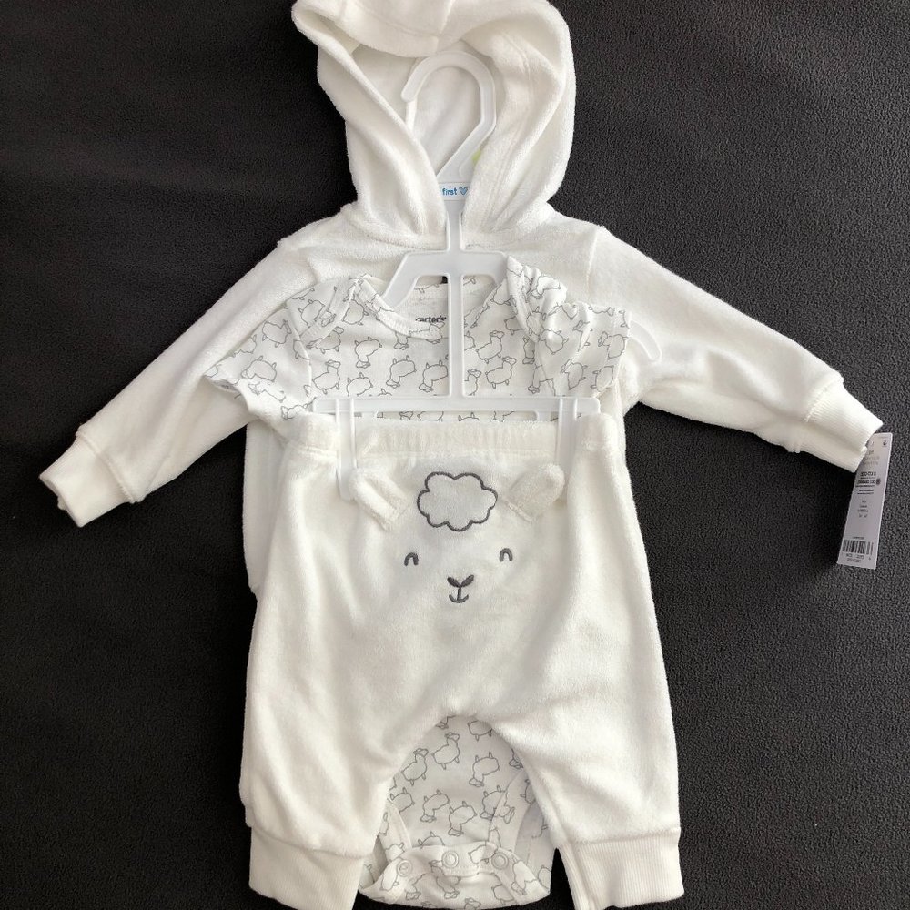 Carter's jacket 3-piece set